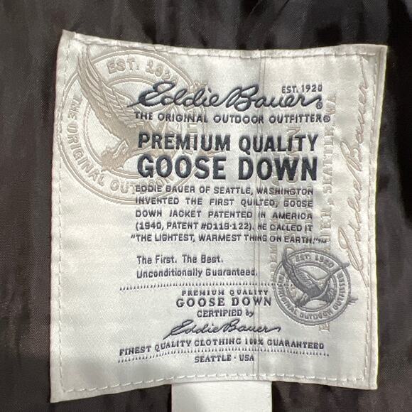 Eddie Bauer Goose Down Vest, Size Small - Picture 10 of 11